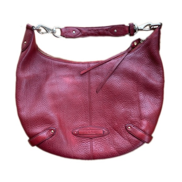 Cole Haan ‘village’ hobo shoulder bag in red - Picture 2 of 5